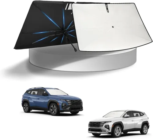 Miniatura 216 de KUST Parasol para parabrisas para Hyundai Tucson 2016-2021 (no para Tucson 2022), accesorios protectores solares de ventana, protector solar