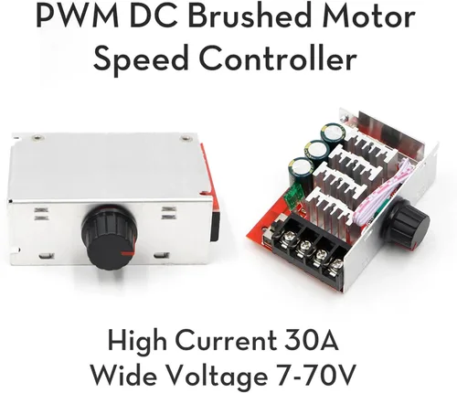Miniatura 5 de RioRand Control de velocidad del motor PWM DC interruptor de control 7-70V 30A Fusible (RRLSKJAASSSSSSS)