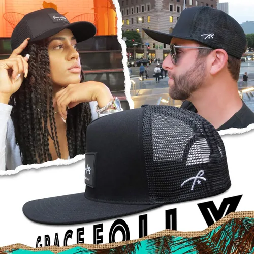 Miniatura 82 de Grace Folly - Gorra trucker unisex gorra de malla con cierre trasero