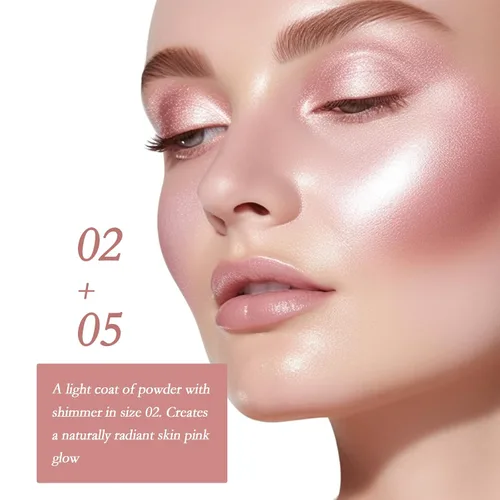 Miniatura 5 de Lápiz de contorno de crema de maquillaje resaltador, fácil de aplicar, bronceador natural y barra de rubor, no grasa e impermeable, para mejillas