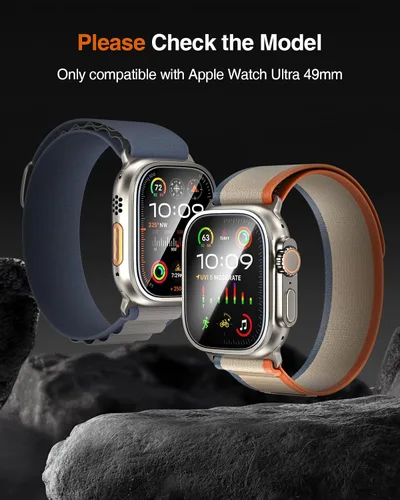 Miniatura 2 de LK 6 Pack para Apple Watch Ultra 2 Protector de Pantalla 49mm / Apple Watch Ultra [Herramienta de Instalación Incluida] Protector de Pantalla Azul