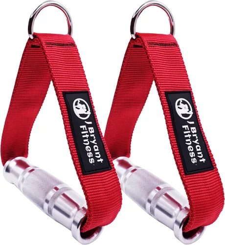 Miniatura 15 de J Bryant Fitness - Asas de gimnasio de metal para accesorios de máquina de cables, asas de agarrar de aleación de aluminio resistentes de alta