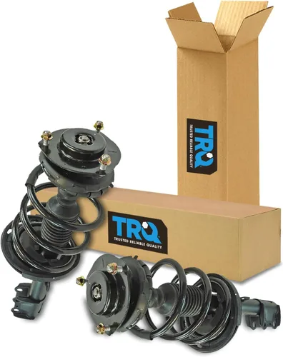 Miniatura 130 de TRQ Conjunto de Amortiguador y Resorte Delantero Cargado con Resorte Helicoidal Pre-ensamblado Compatible con Jeep Cherokee Limited AWD 14-22 Sin