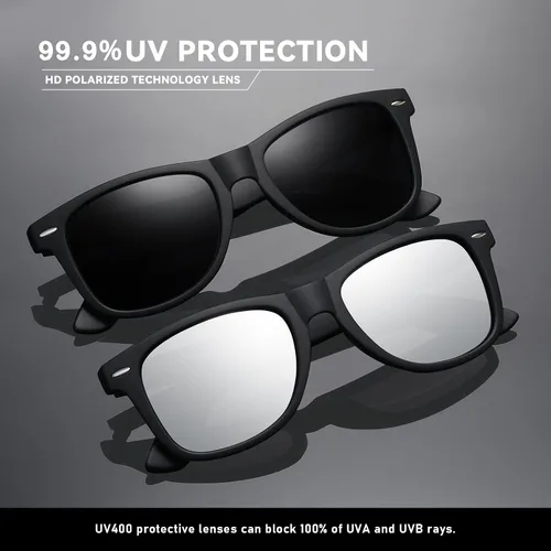 Miniatura 54 de Lentes de sol polarizados para mujer y hombre, lentes de sol a la moda, para conducir, pescar, bloqueo UV, protección UV400