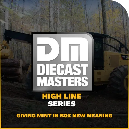 Miniatura 8 de Diecast Masters Caterpillar 555D Skidder High Line Series Vehículo, 7.29 x 3.03 x 2.68 pulgadas