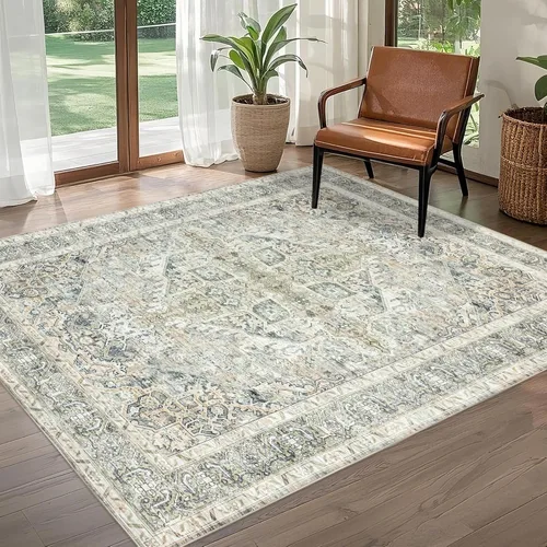 Miniatura 80 de Alfombra de Pasillo Lavable 3x10: Corredores Largos Antideslizantes para Pasillo - Alfombra Ultradelgada para Piso Interior para Cocina Entrada