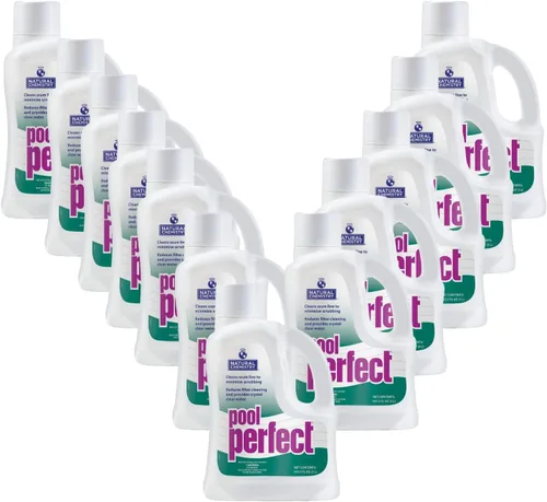 Miniatura 2 de Natural Chemistry Pool Perfect, 2 L, 1 paquete, limpiador de piscina para eliminar contaminantes, desechos y otros residuos