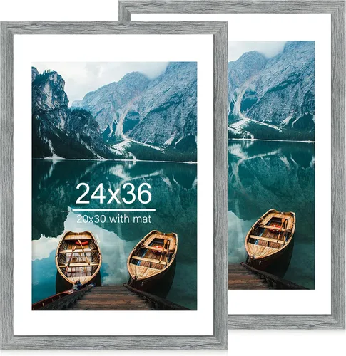 Miniatura 167 de Hongkee - Juego de 2 marcos de fotos, HK042515-MD5.5X8.5-BK(2PK)