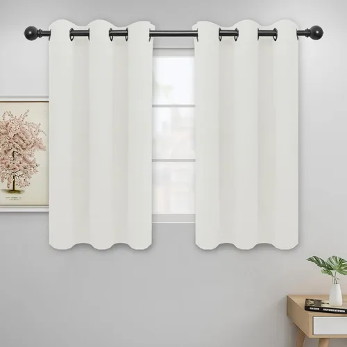 Miniatura 244 de Easy-Going - Cortinas opacas para dormitorio, aislamiento térmico sólido con ojales, cortinas de ventana para reducción de ruido, cortinas