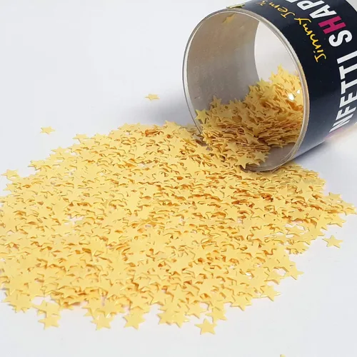 Miniatura 15 de Confetti Star 1/4" Negro - Paquete al por menor #8513 QS0