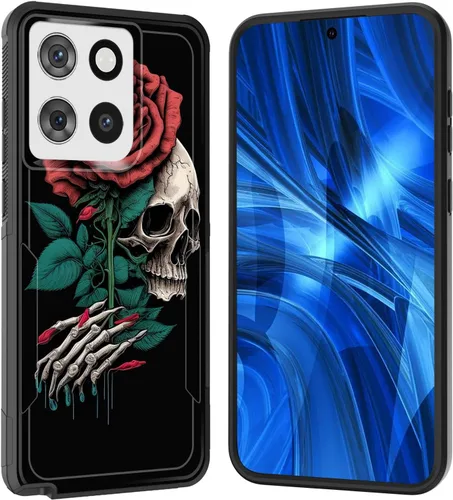 Miniatura 206 de Funda para Moto G 5G 2023, [probada en caídas de grado militar], resistente, resistente, resistente, a prueba de golpes, funda protectora