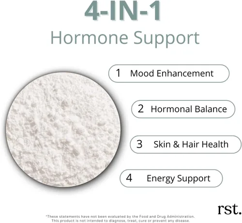 Miniatura 3 de MYO INOSITOL Colágeno+Mio-Inositol y D-Chiro Inositol (40:1), Colágeno Hidrolizado, Folato, Zinc y Vitamina B6 Equilibrio Hormonal, Fertilidad