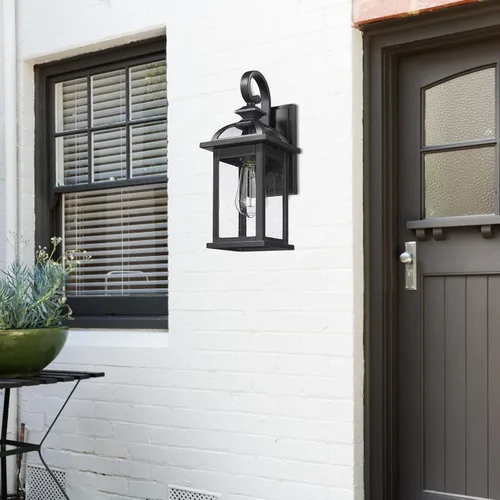 Miniatura 7 de Darkaway Lámparas de pared para exteriores, paquete de 2 con lámpara colgante para exteriores, para porche, patio, jardín