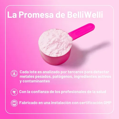 Miniatura 6 de Belli Welli Fibra en polvo, sandía, 30 porciones