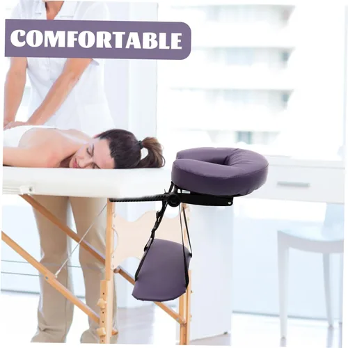 Miniatura 8 de 1 juego de almohada de mesa de masaje de mesa de masaje para salones de belleza, spas clínicas, cojín facial de calidad premium para mayor comodidad