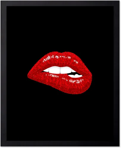 Miniatura 91 de Poster Master Impresión de labios dorados, póster de mordida de labio, arte moderno y minimalista, regalo bohemio para hombres y mujeres, diseño