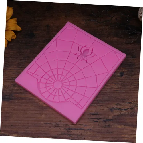 Miniatura 5 de Amosfun Moldes de resina para decoración de Halloween, plantillas de animales, molde de tela de araña, molde de tela de araña, pastel de azúcar