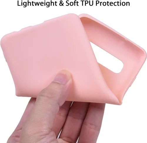 Miniatura 7 de Wisdompro Funda para Galaxy S10+, paquete de 5 unidades de funda protectora de gel de TPU suave y delgada extra fina para Samsung Galaxy S10+ Plus