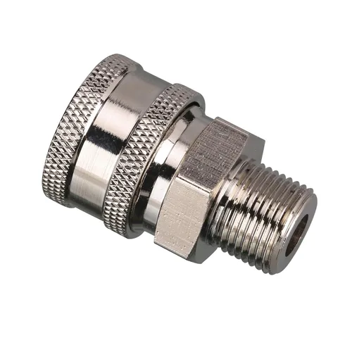 Miniatura 5 de Tool Daily Juego de adaptadores para hidrolimpiadora, Adaptador de lavadora a presión, Kit de conexión rápida de 3/8 pulgadas, M22 0.551 in a M22