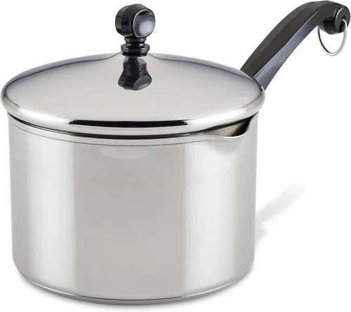 Miniatura 11 de Farberware Cacerola Clásica de Acero Inoxidable con Tapa Coladora de 3 Cuartos - Plateado