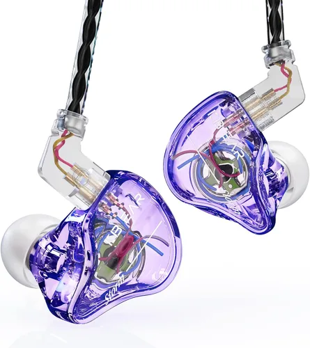 YINYOO KBEAR Storm Auriculares In Ear Monitor para Cantantes, Bateristas, Músicos, Bajistas, Auriculares con Cable Hi Res de Alta Resolución,