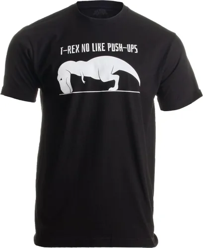 T-REX NO Like Push-UPS | Divertido entrenamiento, entrenamiento cruzado, camiseta de fitness
