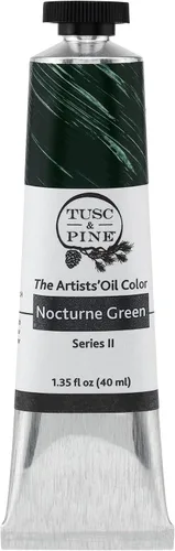 Miniatura 251 de Tusc & Pine Pintura al óleo Artist – Alizarin Crimson, 1.4 fl oz, sin amarilleo, consistencia rica y cremosa, carga máxima de pigmento, pinturas al