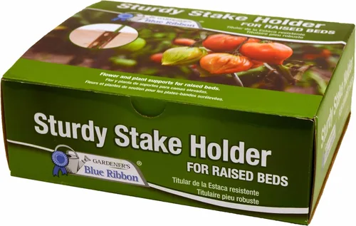 Miniatura 2 de Gardener's Blue Ribbon SSH - Soportes de estaca resistentes para jardines de camas elevadas
