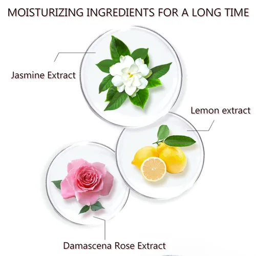 Miniatura 6 de Polvo prensado facial con control de aceite, polvo prensado de gelatina para maquillaje facial, sin polvo, delicado y agradable al tacto, acabado