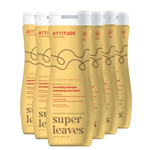 Miniatura 16 de ATTITUDE Colorlast Champú para el cabello, verificado por EWG, para cabello teñido, protege el color, ingredientes derivados de forma natural