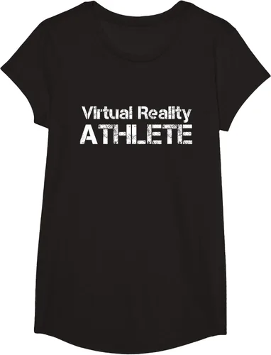 Miniatura 3 de Virtual Reality ATHLETE for VR Gamers Camiseta, Negro, S