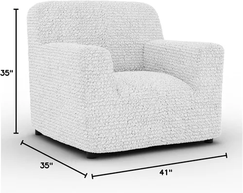 Miniatura 10 de PAULATO BY GA.I.CO. Funda para Silla - Funda para Sillón - Funda Elástica para Sillón - Funda de Tela de Poliéster - Funda Elástica de 1 Pieza