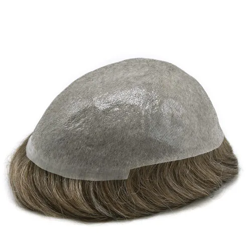 Miniatura 24 de Toupee for Men Human Hair Pieces Ultra Thin Skin Mens Toupee Hair Replacement System Mens Hair Units for Men