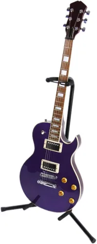 Miniatura 4 de OnStage On Stage XCG4 - Soporte tubular acolchado de terciopelo para guitarra (paquete de 2)