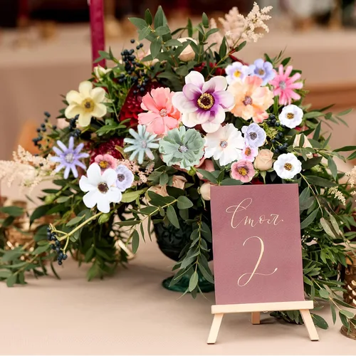 Miniatura 7 de Cindeer 217 piezas de mini cabezas de flores de seda a granel, pequeñas flores falsas para manualidades, flores artificiales 3D de tela suelta