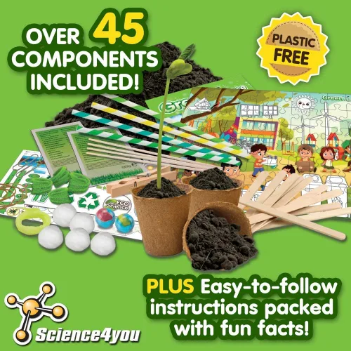 Miniatura 6 de Science4you - Green Science - Más de 15 experimentos para que los niños aprendan sobre la naturaleza - Actividad divertida y educativa para niños a