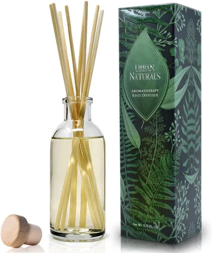 Miniatura 42 de Urban Naturals Amber & Lavender - Juego de difusor con varillas aromáticas Colección de aromaterapia (Awaken + Renew) Mind & Body Ambientador