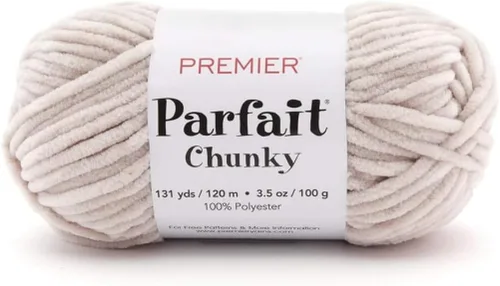 Miniatura 24 de Premier Parfait Hilo Grueso - Súper Voluminoso para Tejer y Hacer Ganchillo, Chenilla, Sunshine