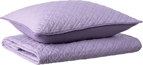 URBAN PLAYGROUND Juego de edredón de todas las estaciones Angelietta púrpura - Juego de cama de 2 piezas de microfibra cepillada suave para niños,