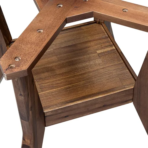 Miniatura 7 de I8SI7-40N-04 - Juego de comedor de 7 piezas para 6 personas, contiene una mesa redonda de 48 pulgadas con pedestal y 6 sillas Parson de tela
