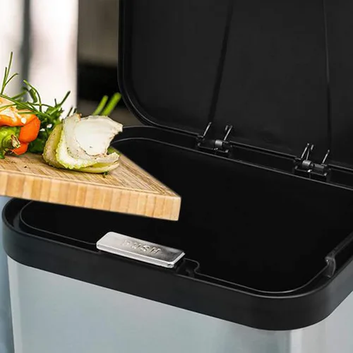 Miniatura 4 de Contenedor de compostaje para encimera, cubo de compost interior sellado, contenedor de residuos de alimentos, contenedor de compost de cocina