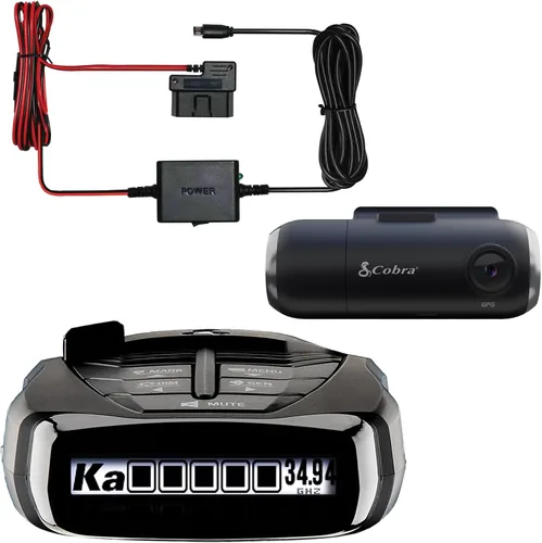 Miniatura 15 de Detector de Radar Láser Cobra RAD 480i – Detección de Largo Alcance, Bluetooth, Compatible con Apple CarPlay y Android Auto, Detección Delantera
