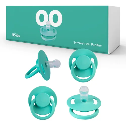 Miniatura 9 de LoveNoobs - Kit de iniciación para chupetes de 0 a 6 meses, kit de iniciación para bebé, maniquí de silicona para recién nacido, ortodoncia