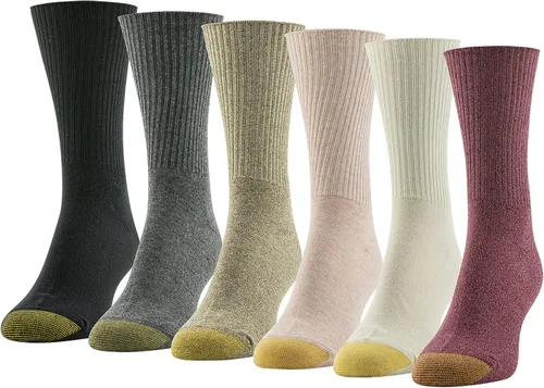 Miniatura 11 de GOLDTOE Calcetines clásicos para mujer, multipares