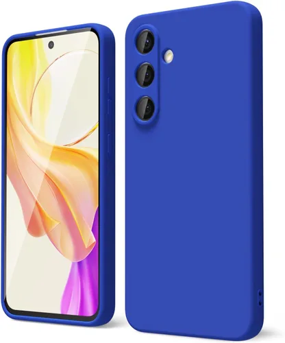 Miniatura 80 de oakxco Funda para teléfono Samsung Galaxy S21 Ultra con agarre de silicona líquida, bonita funda delgada y delgada de goma suave de TPU lisa