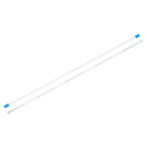 Miniatura 25 de uxcell Cable plano flexible, 5.906 in, 0.039 in, 4 pines, FPC FFC, cable de cinta flexible para TV LCD, audio de automóvil, reproductor de DVD, 10
