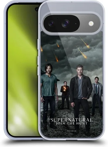 Miniatura 63 de Head Case Designs Supernatural Sam, Dean & Castiel Key Art - Funda de gel con licencia oficial [protección de grado militar] compatible con Google