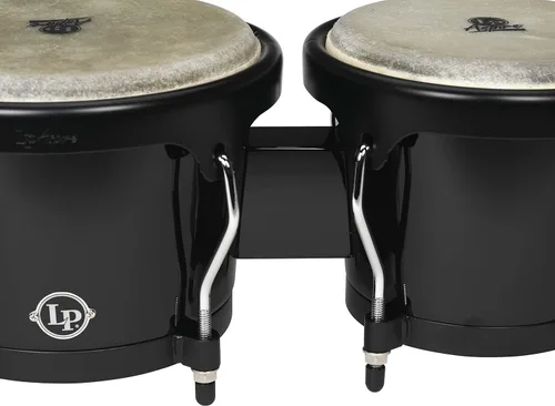 Miniatura 2 de Latin Percussion LPA601F-BK LP Aspire Bongos de fibra de vidrio - Negro/Negro