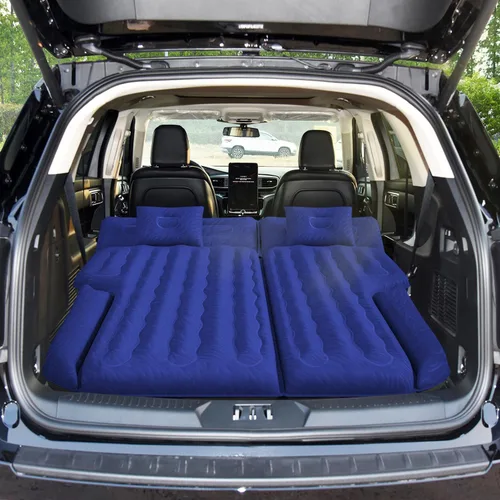 Miniatura 17 de Umbrauto Truck Bed Air Mattress Inflatable Pickup Camping Airbed for 5.5-5.8ft Full Size Short Truck Bed Road Trip Sleeping Pad with Pump for