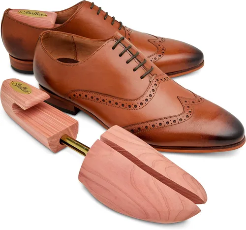 Miniatura 2 de STRATTON ZAPATO DE CEDRO DE PUNTA DIVIDIDA AJUSTABLE PARA HOMBRE Paquete de 2 Cultivado en Estados Unidos Gran regalo para hombres